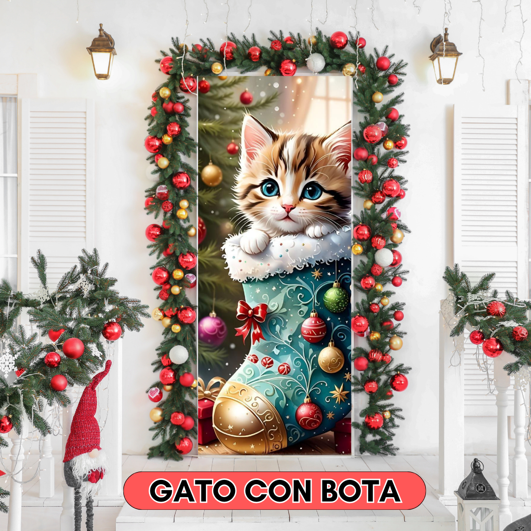 🔥50% DESCUENTO - 🎅🏻FORROS NAVIDEÑOS PARA PUERTAS🎄🚪