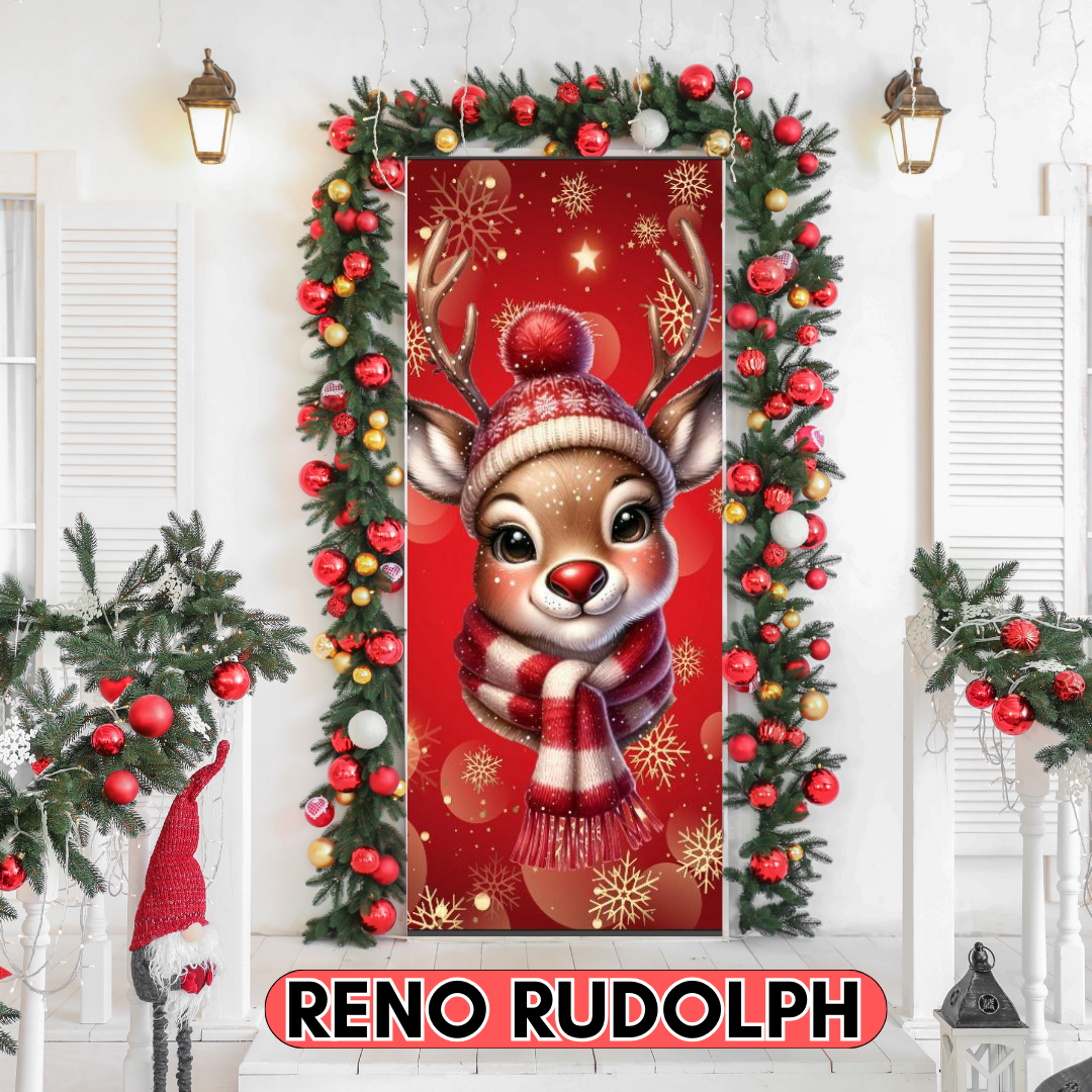 🔥50% DESCUENTO - 🎅🏻FORROS NAVIDEÑOS PARA PUERTAS🎄🚪