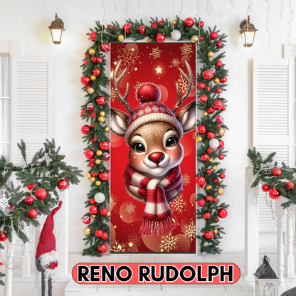 🔥50% DESCUENTO - 🎅🏻FORROS NAVIDEÑOS PARA PUERTAS🎄🚪