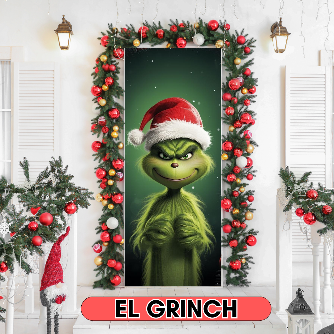 🔥50% DESCUENTO - 🎅🏻FORROS NAVIDEÑOS PARA PUERTAS🎄🚪