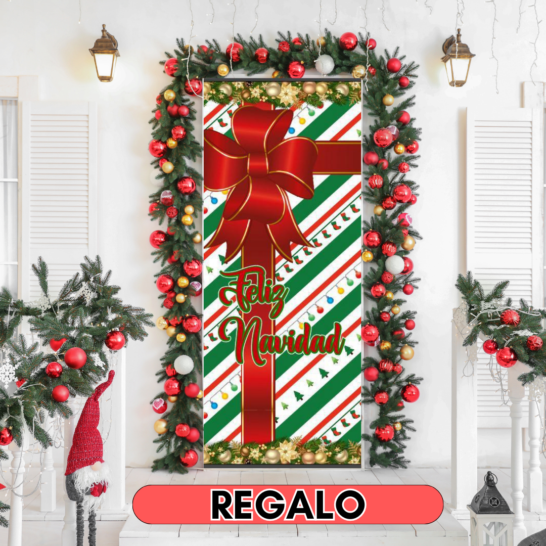 🔥50% DESCUENTO - 🎅🏻FORROS NAVIDEÑOS PARA PUERTAS🎄🚪