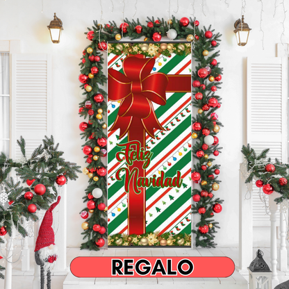 🔥50% DESCUENTO - 🎅🏻FORROS NAVIDEÑOS PARA PUERTAS🎄🚪