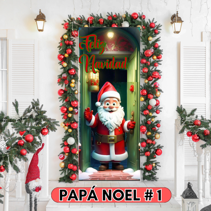 🔥50% DESCUENTO - 🎅🏻FORROS NAVIDEÑOS PARA PUERTAS🎄🚪