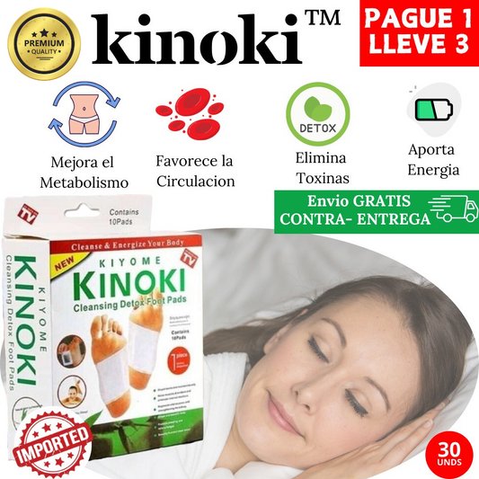KINOKI X30Und |  PARCHES DESINTOXICANTE + ENVIO GRATIS 🚚