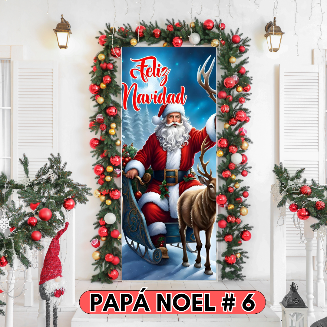 🔥50% DESCUENTO - 🎅🏻FORROS NAVIDEÑOS PARA PUERTAS🎄🚪