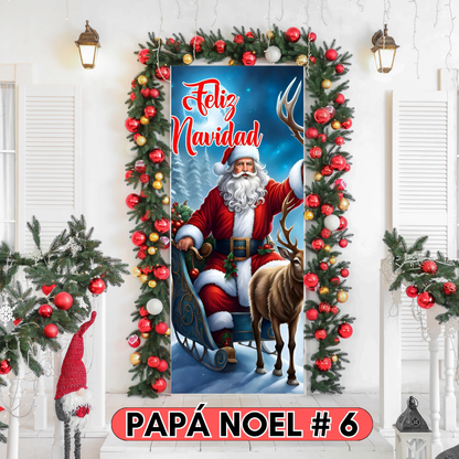 🔥50% DESCUENTO - 🎅🏻FORROS NAVIDEÑOS PARA PUERTAS🎄🚪