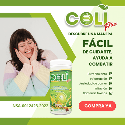COLI PLUS FIBRA NATURAL 100%🌱