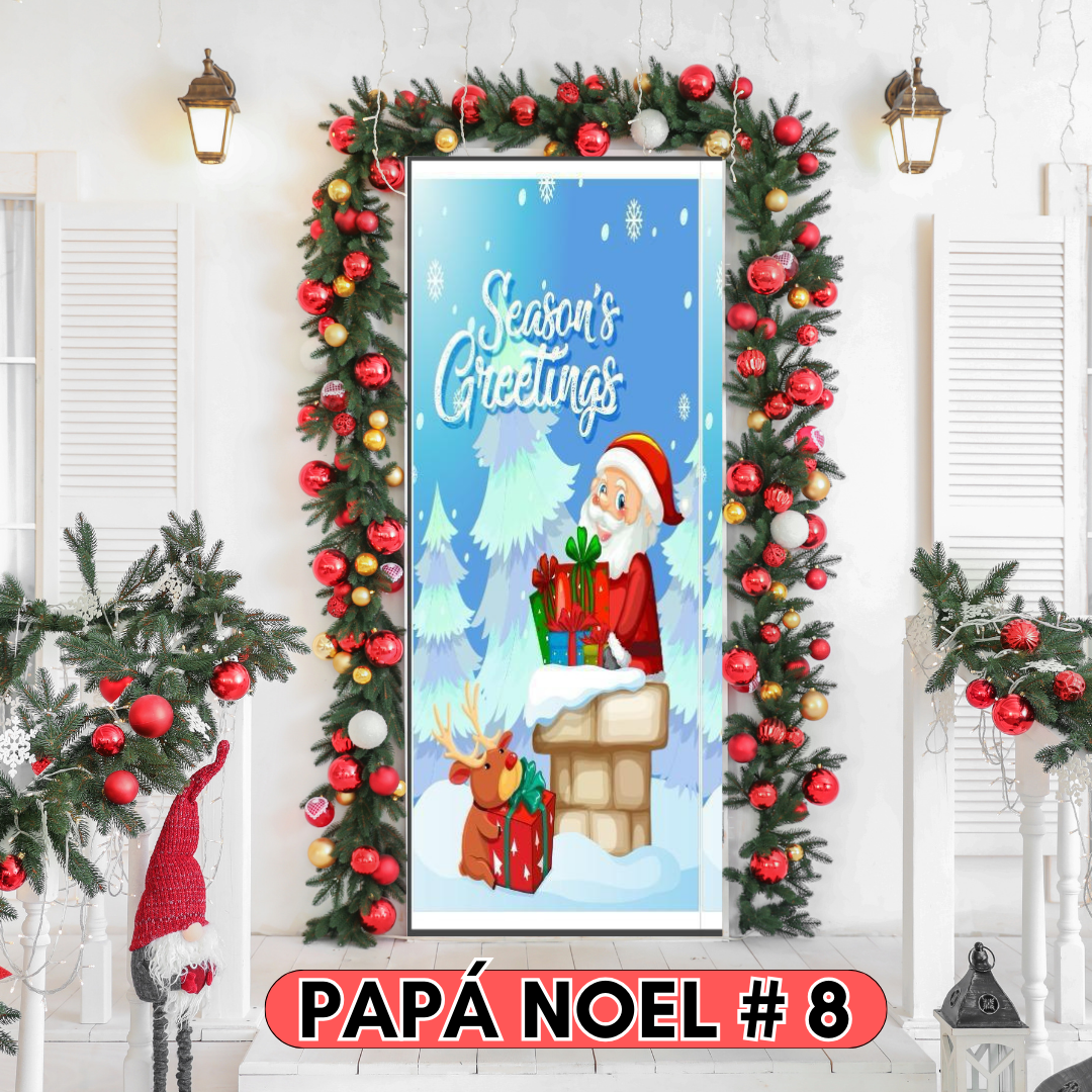 🔥50% DESCUENTO - 🎅🏻FORROS NAVIDEÑOS PARA PUERTAS🎄🚪