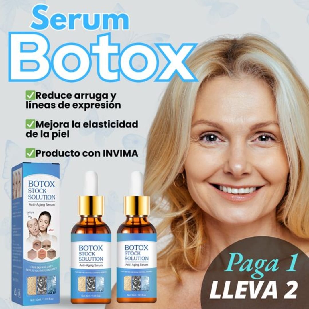 ¡OFERTA 2x1! Botox Stock Solution Serum Facial