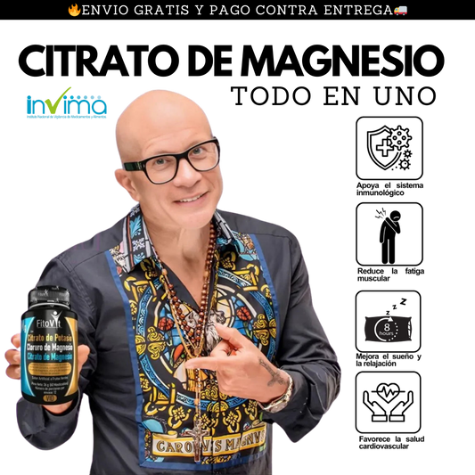 CITRATOS Fórmula Triple Magnesio y Potasio  + ENVIO GRATIS 🚚