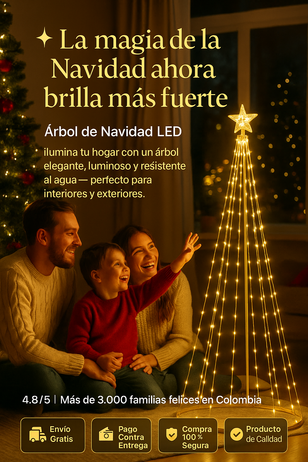 Árbol de Navidad Led