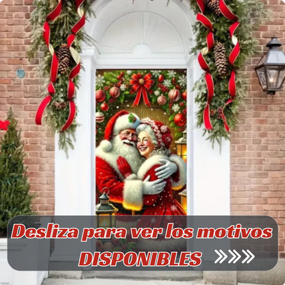 🔥50% DESCUENTO - 🎅🏻FORROS NAVIDEÑOS PARA PUERTAS🎄🚪