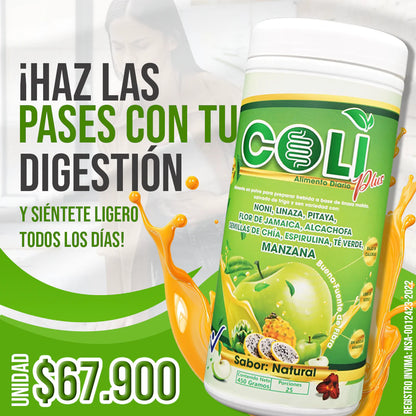 COLI PLUS FIBRA NATURAL 100%🌱