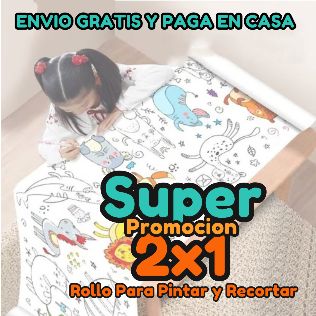 🔥OFERTA BLACK FRIDAY🔥 ROLLO PARA PINTAR DE 3 METROS (2X1)